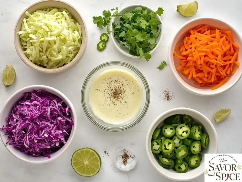 Mexican Coleslaw Recipe Ingredients