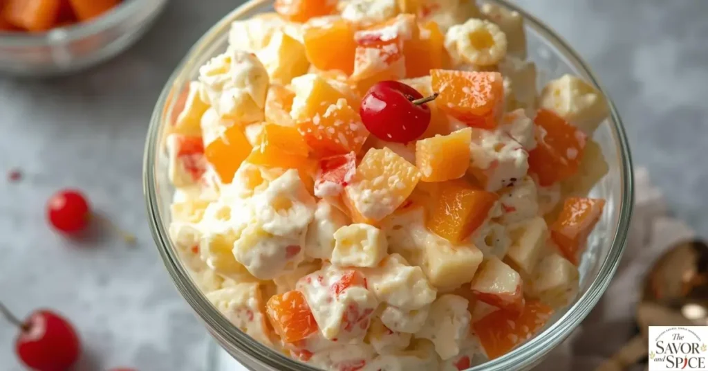 Classic Ambrosia Salad.