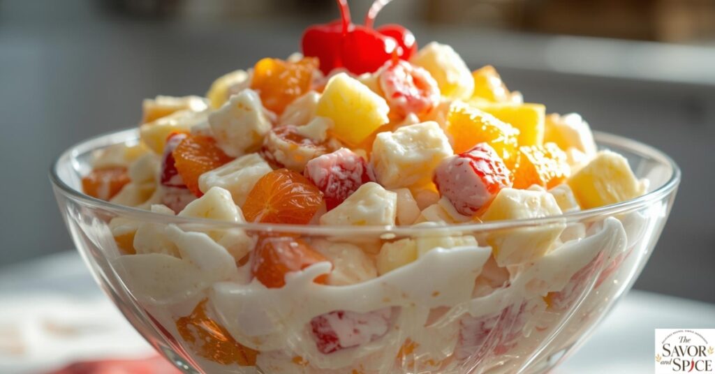 Ambrosia Salad without Coconut.