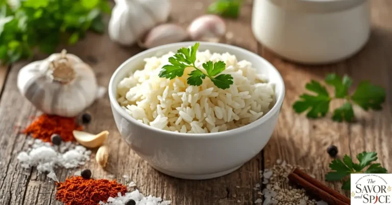 Arroz Blanco (Como hacer arroz blanco)served in a bowl.