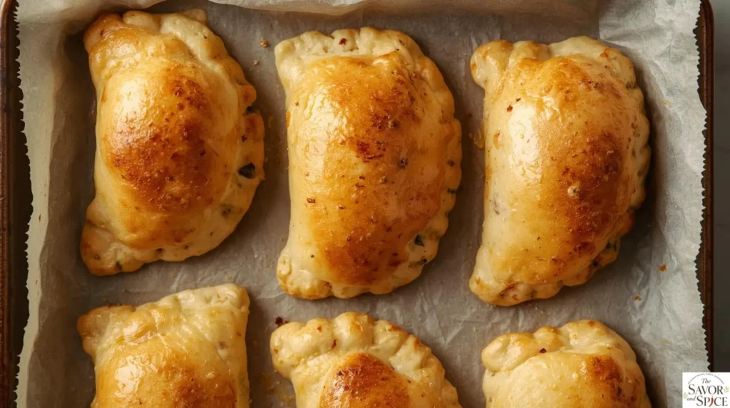 Bake chicken bacon ranch calzones to perfection.
