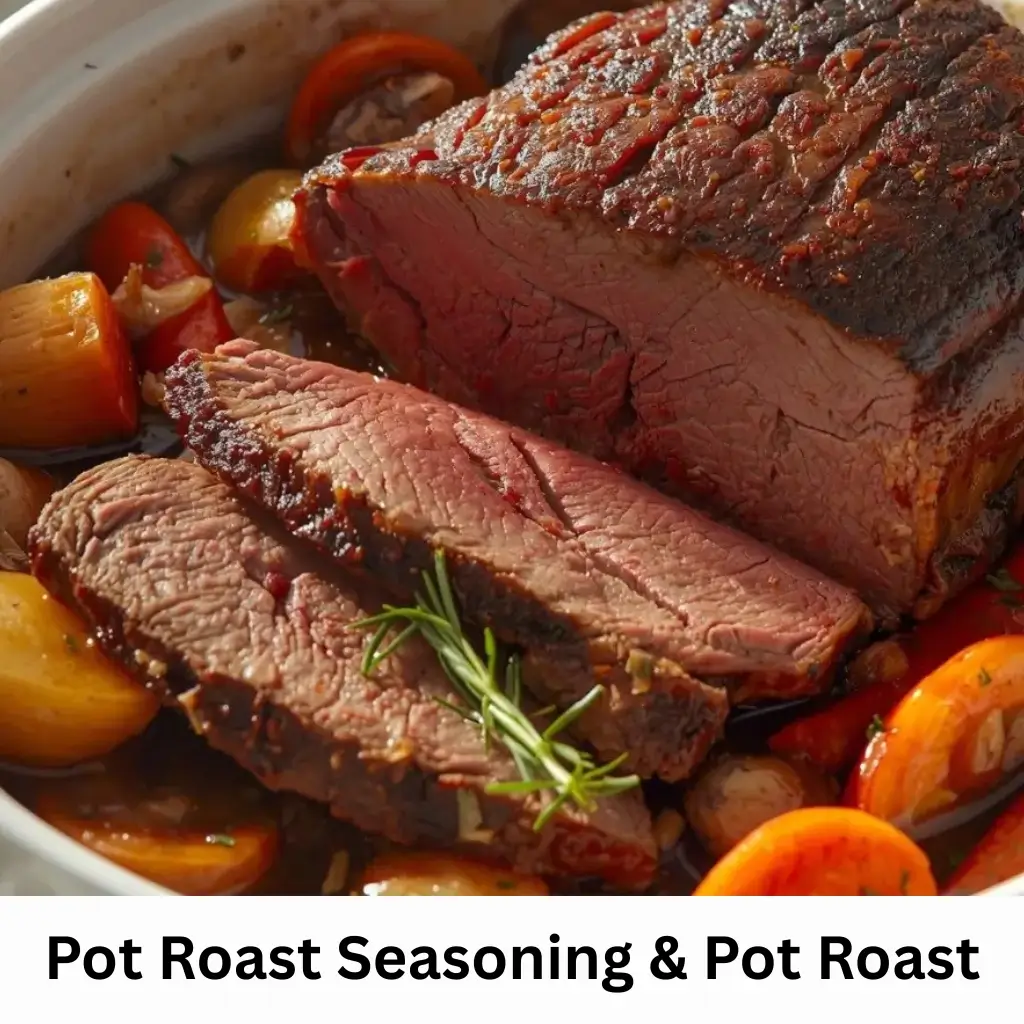 POT roast seasoning and pot roast recipe.