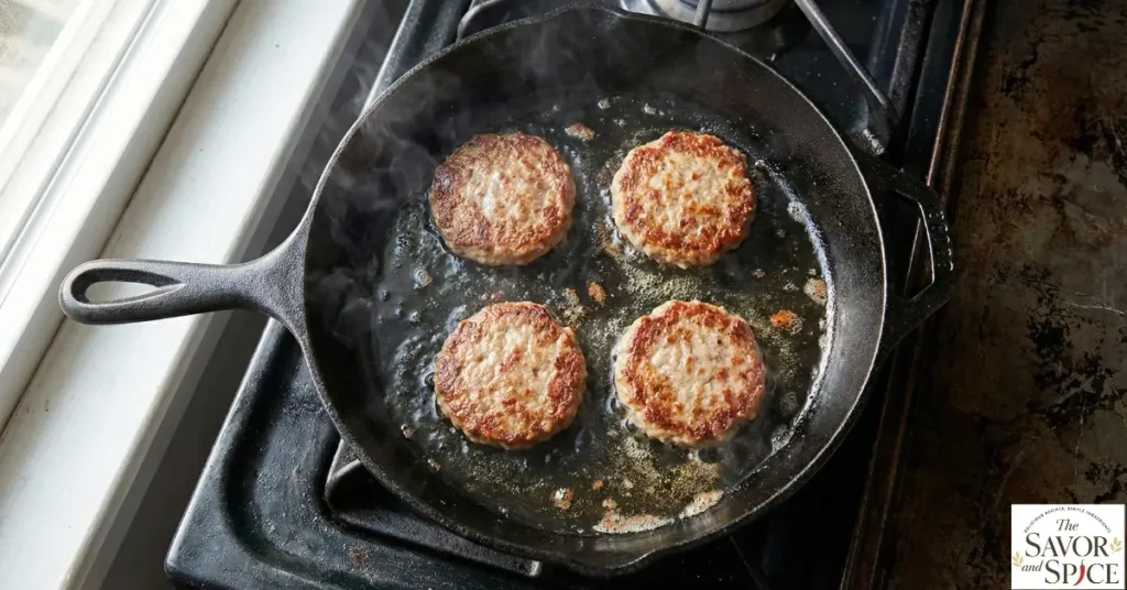 Cook the Sausage to Perfection to make breakfast sausages.