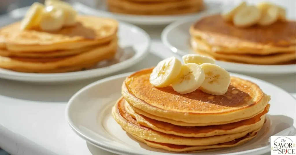 Egg free pancakes recipe.