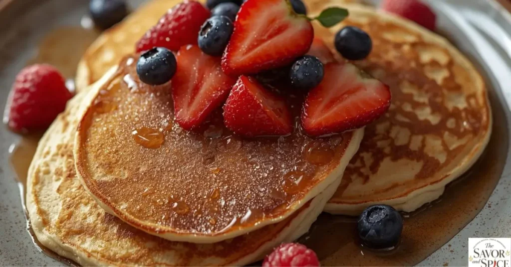 Fluffy American pancake - One of the best pancake recipes.