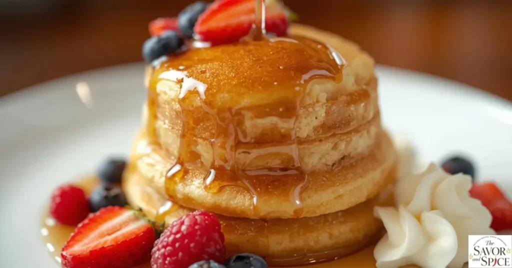 Japanese soufflé pancakes recipe.