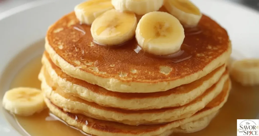 banana pancakes with maple recipe.