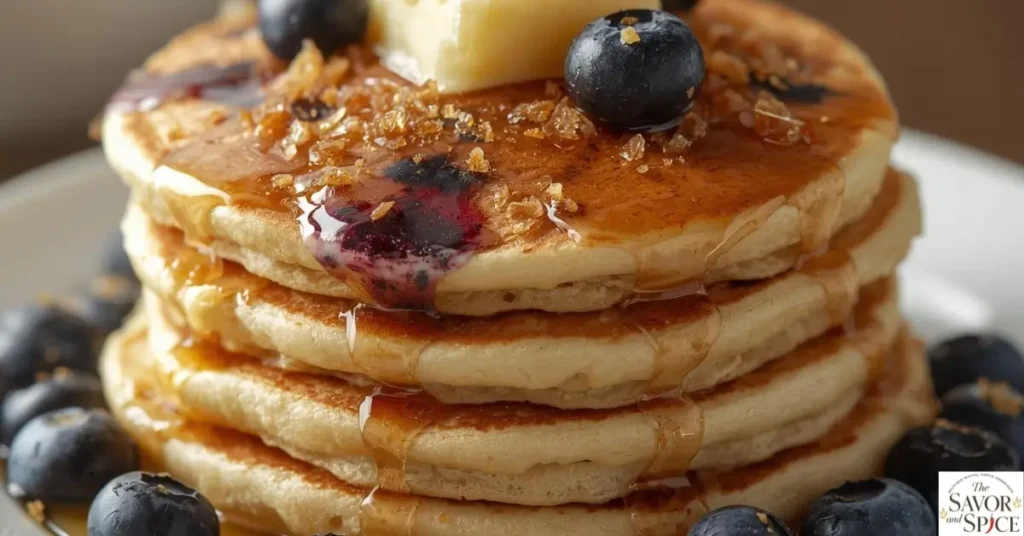 Blueberry pancake recipe - one of the best pancake recipes.