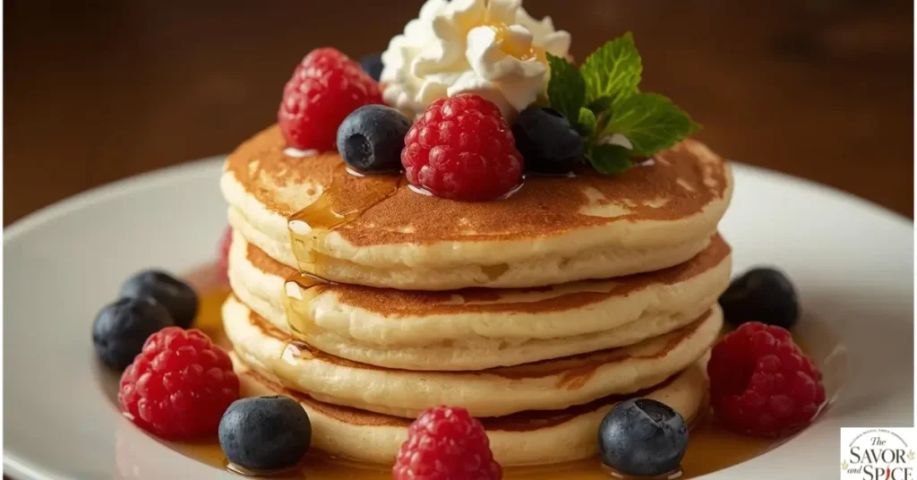 Butter milk pancake.