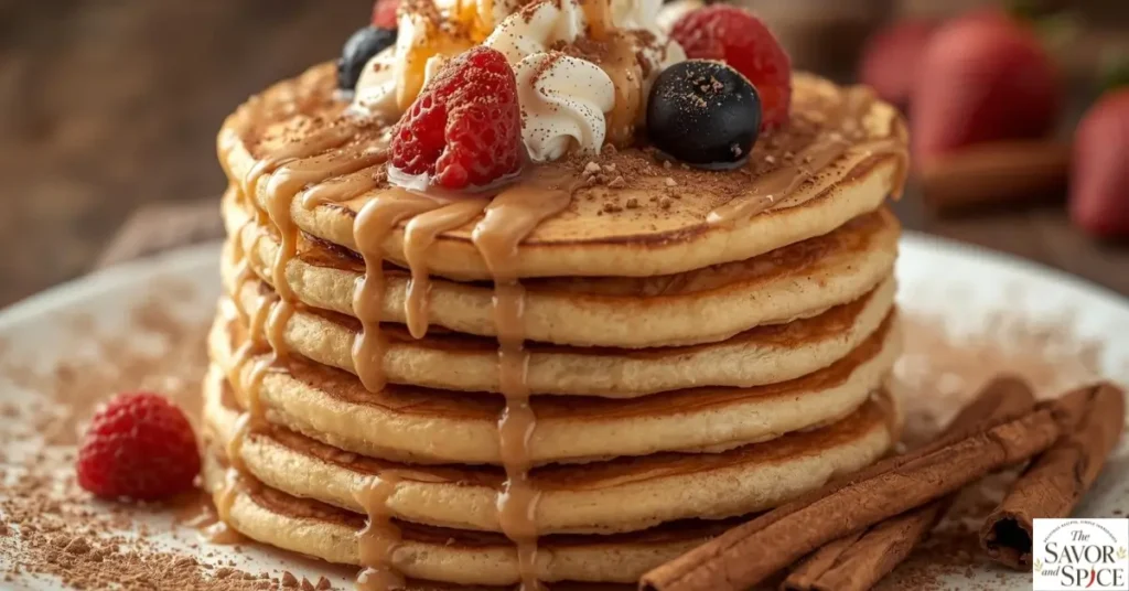 cinnamon rolls pancakes.