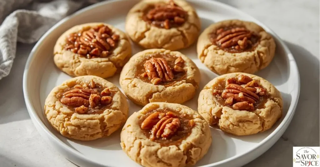Classic pecan pie cookies dairy free.