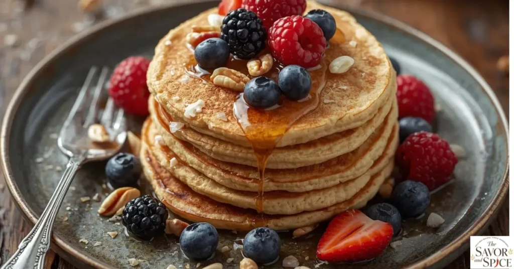High protein pancakes recipe.