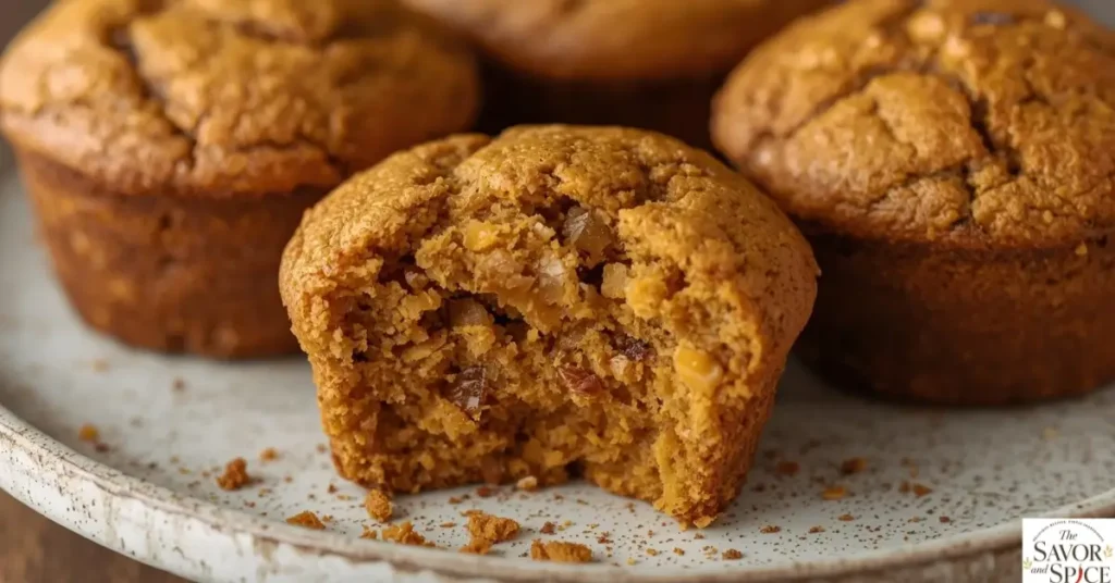 Freshly made Pumpkin Spice Muffins.