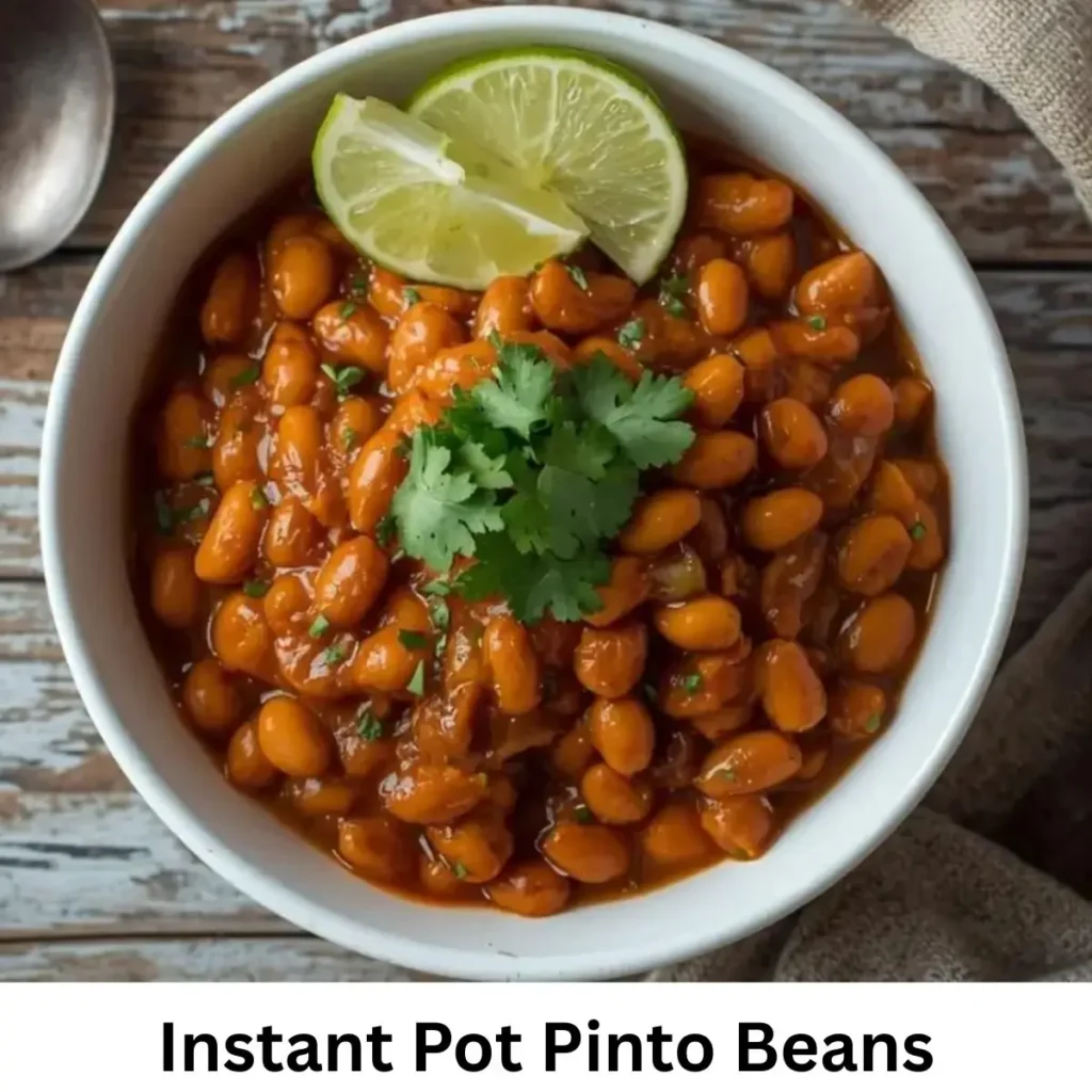Instant Pot Pinto Beans - perfectly cooked, tender pinto beans in a pressure cooker.