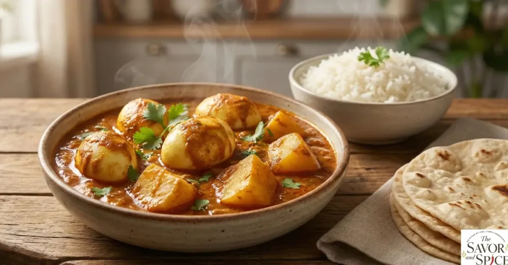 Best Potato Egg Curry Recipe Beginner friendly.