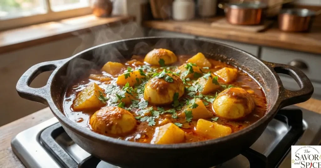 Best Potato Egg Curry Recipe Under $5.