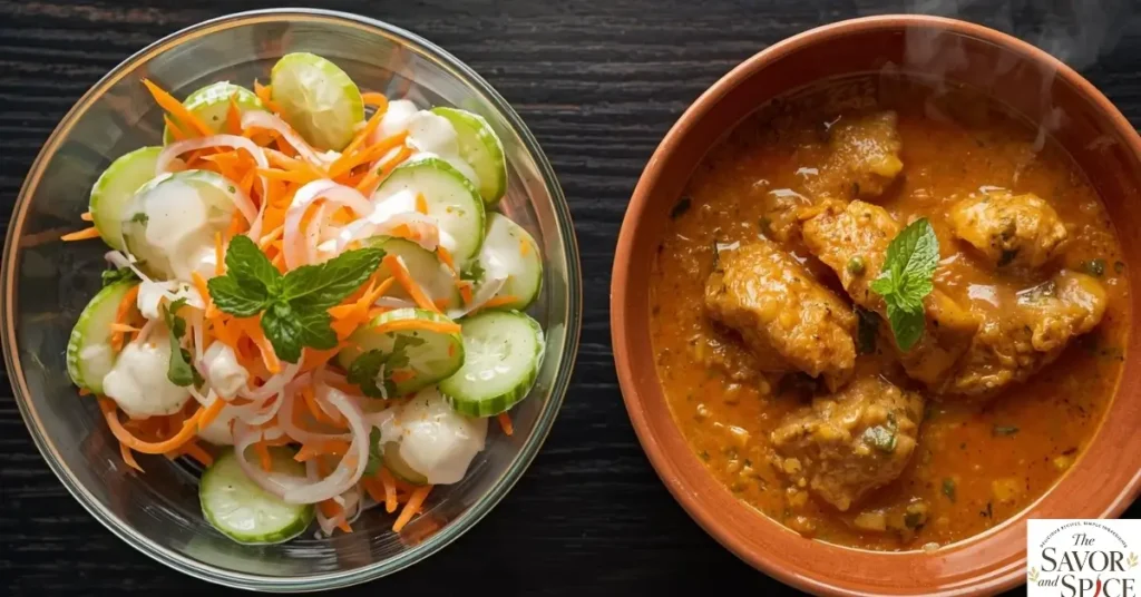 Healthy Cucumber carrot Yogurt Salad recipe for weight loss.