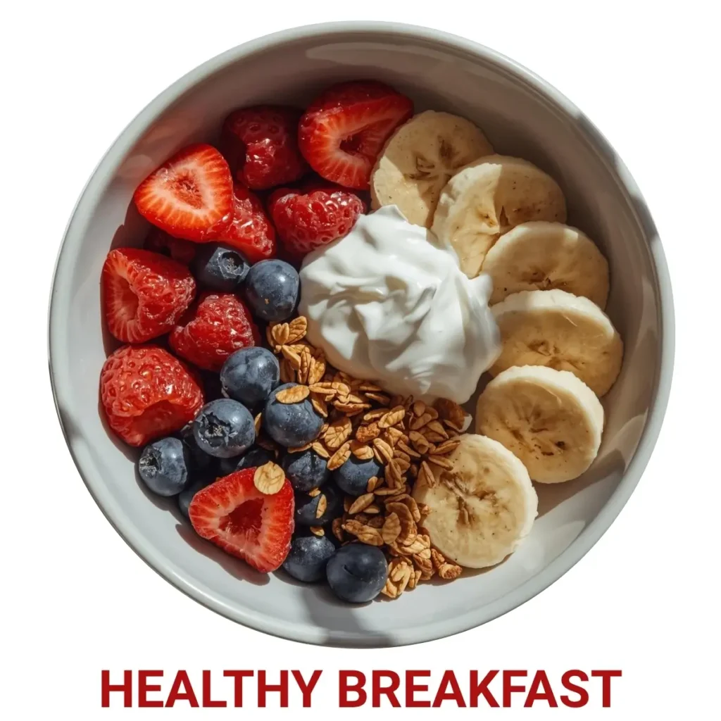 Healthy breakfast ideas from sweet pancakes to quick egg recipes and high protein breakfast bowls.