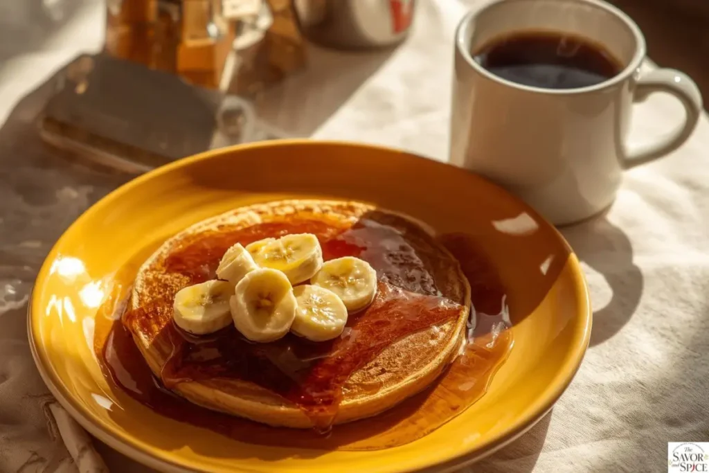Why banana pancakes work well explained with fluffy pancakes, ripe bananas, and simple homemade ingredients.